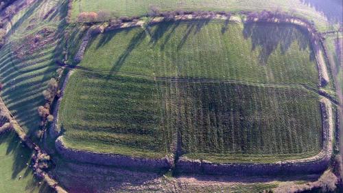 Modern Aerial Photos of Bury Camp Hillfort, Ratby, Leicestershire