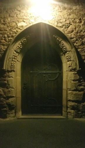 ratby-church-north-door-by-night
